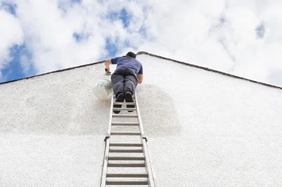 Peinture extérieure à Joannas — façades et ravalement